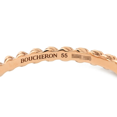 ブシュロン BOUCHERON セルパンボエム JRG0318455 ピンク×ピンクゴールド K18PG ピンククオーツ #55(JP15) リング 指輪 ピンククオーツ Au750 18K PG RG 15号