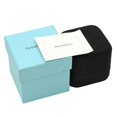 ティファニー Tiffany & Co センチメンタルハート ダイヤモンド プラチナシルバー Pt950 ダイヤモンド リング 指輪 T＆Co. プラチナ950 18K 3石 3粒 6.5号