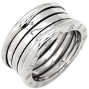 ブルガリ BVLGARI ビーゼロワン B-zero1 3バンド ホワイトゴールド K18WG #54(JP14) リング 指輪 K18WG Au750 18K 18金 12.5号