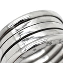 ブルガリ BVLGARI ビーゼロワン B-zero1 3バンド ホワイトゴールド K18WG #54(JP14) リング 指輪 K18WG Au750 18K 18金 12.5号