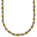 ミキモト MIKIMOTO ウェレンドルフ ネックレス ホワイトゴールドXイエローゴールド K14WG K14YG ネックレス Wellendorff 14K 585 WG YG ロープ ツイスト