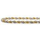 ミキモト MIKIMOTO ウェレンドルフ ネックレス ホワイトゴールドXイエローゴールド K14WG K14YG ネックレス Wellendorff 14K 585 WG YG ロープ ツイスト