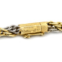 ミキモト MIKIMOTO ウェレンドルフ ネックレス ホワイトゴールドXイエローゴールド K14WG K14YG ネックレス Wellendorff 14K 585 WG YG ロープ ツイスト