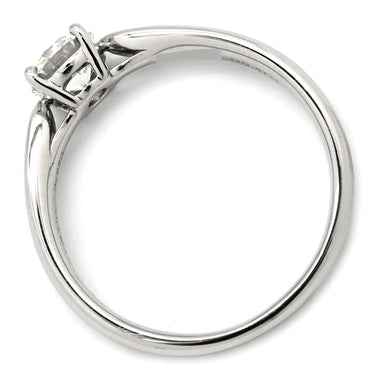 ティファニー Tiffany & Co ハーモニー ソリティア ダイヤリング プラチナシルバー Pt950 ダイヤモンド リング 指輪 T＆Co. 一粒 1P 立爪 0.28ct プラチナ950 11号