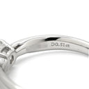 ティファニー Tiffany & Co ハーモニー ソリティア ダイヤリング プラチナシルバー Pt950 ダイヤモンド リング 指輪 T＆Co. 一粒 1P 立爪 0.28ct プラチナ950 11号