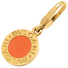 ブルガリ BVLGARI ブルガリブルガリ ピンク×イエローゴールド K18YG 珊瑚（コーラル） ペンダントトップ 18K 750 18金 コーラル