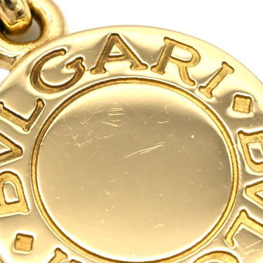 ブルガリ BVLGARI ブルガリブルガリ ピンク×イエローゴールド K18YG 珊瑚（コーラル） ペンダントトップ 18K 750 18金 コーラル