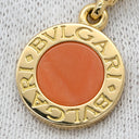 ブルガリ BVLGARI ブルガリブルガリ ピンク×イエローゴールド K18YG 珊瑚（コーラル） ペンダントトップ 18K 750 18金 コーラル