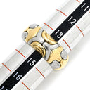 ブルガリ BVLGARI パレンテシ リング イエローゴールド×シルバー K18YG ステンレス リング 指輪 18K 750 18金 K18YG×SS コンビ 14号