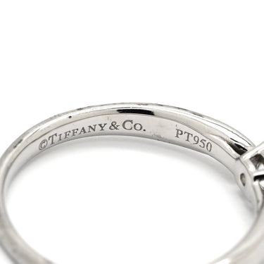 ティファニー Tiffany & Co ハーモニー ソリティア ダイヤリング プラチナシルバー Pt950 ダイヤモンド リング 指輪 T＆Co. 一粒 1P 立爪 0.28ct プラチナ950 11.5号