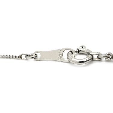 ノンブランド NON BRAND ルビー 0.49ct サファイア 0.06ct ダイヤモンド ペンダント レッド×ピンク×プラチナシルバー Pt900 ルビー ピンクサファイア ダイヤモンド PT850(チェーン) ネックレス 赤 ピンク 1石 1粒 オーバルミックスカット プラチナ