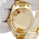 腕時計 ロレックス ROLEX デイデイト 36 118238 G番 自動巻き メンズ メーカーOH済 G番 K18YG無垢 グリーン フルーテッドベゼル