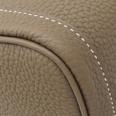 エルメス HERMES ガーデンパーティー PM 36 エトゥープ ネゴンダ トートバッグ シルバー金具 新品 未使用 オールレザー 2026年製