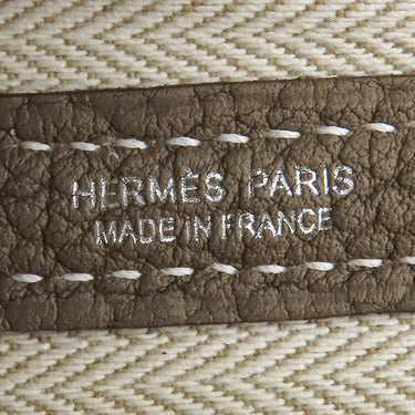 エルメス HERMES ガーデンパーティー PM 36 エトゥープ ネゴンダ トートバッグ シルバー金具 新品 未使用 オールレザー 2026年製