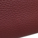 エルメス HERMES バーキン35 ルージュアッシュ フィヨルド ハンドバッグ シルバー金具 赤茶 ボルドー