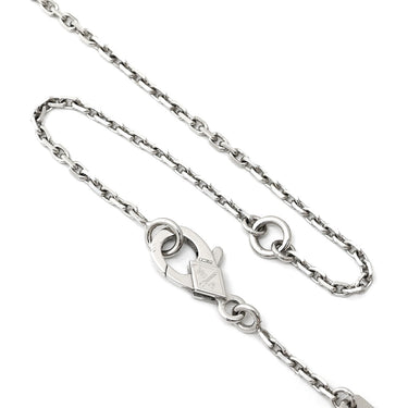 ヴァンクリーフアーペル Van Cleef & Arpels ヴィンテージアルハンブラ ペンダント VCARA46100 ホワイトゴールド K18WG ダイヤモンド ネックレス Au750 K18 12Pダイヤ