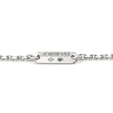 ヴァンクリーフアーペル Van Cleef & Arpels ヴィンテージアルハンブラ ペンダント VCARA46100 ホワイトゴールド K18WG ダイヤモンド ネックレス Au750 K18 12Pダイヤ
