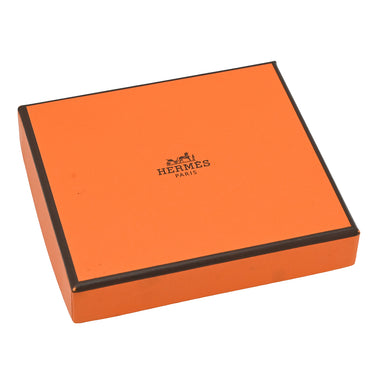 エルメス HERMES ケリードゥブルトゥール レッド×シルバー リザード メタル 14037 ブレスレット 赤 2連 2重 レザーブレス