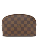 ルイヴィトン LOUIS VUITTON ポシェット コスメティック PM N47516 ダミエエベヌ ダミエキャンバス ポーチ ゴールド金具 茶 化粧ポーチ 小物入れ