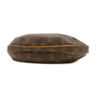 ルイヴィトン LOUIS VUITTON クロワッサン MM M51512 モノグラム モノグラムキャンバス ショルダーバッグ ゴールド金具 茶 肩掛け ワンショルダー