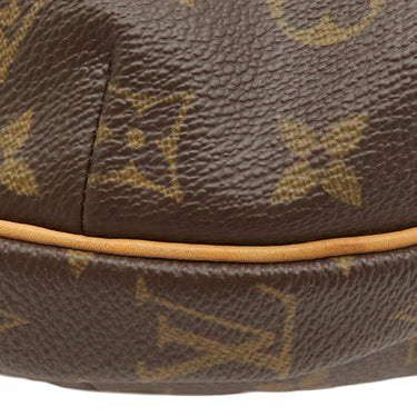 ルイヴィトン LOUIS VUITTON クロワッサン MM M51512 モノグラム モノグラムキャンバス ショルダーバッグ ゴールド金具 茶 肩掛け ワンショルダー