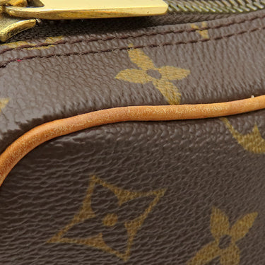 ルイヴィトン LOUIS VUITTON クロワッサン MM M51512 モノグラム モノグラムキャンバス ショルダーバッグ ゴールド金具 茶 肩掛け ワンショルダー
