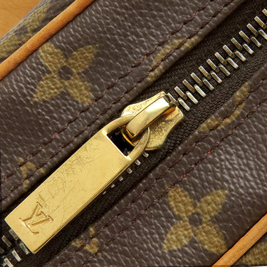 ルイヴィトン LOUIS VUITTON クロワッサン MM M51512 モノグラム モノグラムキャンバス ショルダーバッグ ゴールド金具 茶 肩掛け ワンショルダー