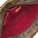 ルイヴィトン LOUIS VUITTON クロワッサン MM M51512 モノグラム モノグラムキャンバス ショルダーバッグ ゴールド金具 茶 肩掛け ワンショルダー