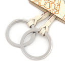 エルメス HERMES クロシェット インアンドアウト ナタ スイフト キーリング シルバー金具 IN&OUT
