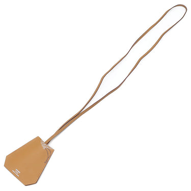 エルメス HERMES クロシェット インアンドアウト ビスキュイ スイフト キーリング シルバー金具 IN&OUT