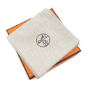 エルメス HERMES クロシェット インアンドアウト ビスキュイ スイフト キーリング シルバー金具 IN&OUT
