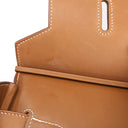 エルメス HERMES バーキン40 フラッグ フィセル×パプリカ×フォーブ ヴォーバレニア トワルアッシュ ハンドバッグ シャンパンゴールド金具 ベージュ×オレンジ