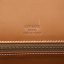 エルメス HERMES バーキン40 フラッグ フィセル×パプリカ×フォーブ ヴォーバレニア トワルアッシュ ハンドバッグ シャンパンゴールド金具 ベージュ×オレンジ