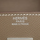 エルメス HERMES バーキン30 エトゥープ ヴォーエプソン ハンドバッグ シルバー金具 グレージュ