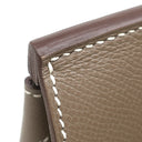 エルメス HERMES バーキン30 エトゥープ ヴォーエプソン ハンドバッグ シルバー金具 グレージュ
