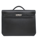 エルメス HERMES ケリーデペッシュ 36 タッチ ブラック ポロサス エバーグレイン ブリーフケース シルバー金具 ビジネスバッグ