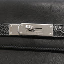 エルメス HERMES ケリーデペッシュ 36 タッチ ブラック ポロサス エバーグレイン ブリーフケース シルバー金具 ビジネスバッグ
