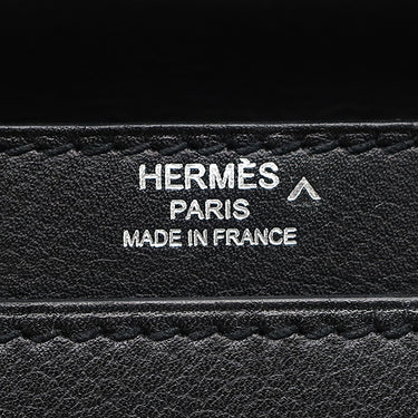 エルメス HERMES ケリーデペッシュ 36 タッチ ブラック ポロサス エバーグレイン ブリーフケース シルバー金具 ビジネスバッグ