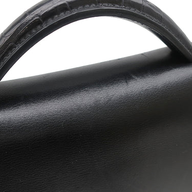 エルメス HERMES ケリーデペッシュ 36 タッチ ブラック ポロサス エバーグレイン ブリーフケース シルバー金具 ビジネスバッグ