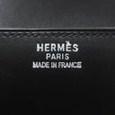 エルメス HERMES ドラッグ 37 ブラック ボックスカーフ ハンドバッグ シルバー金具 黒 ショルダーバッグ