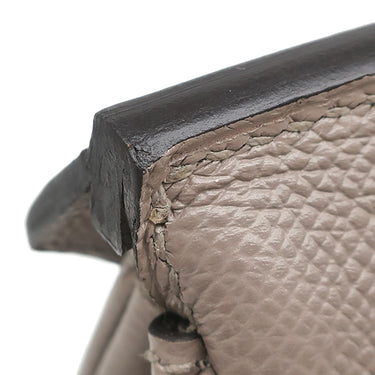 エルメス HERMES バーキン30 グリアスファルト ヴォーエプソン ハンドバッグ ゴールド金具 グレージュ