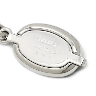 エルメス HERMES ミニマイヨン PM ペンダント H100053FPA8 ニュールージュアッシュ×シルバー メタル エナメル ネックレス ボルドー シェーヌダンクル 新品 未使用
