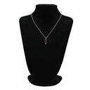 エルメス HERMES ミニマイヨン PM ペンダント H100053FPA8 ニュールージュアッシュ×シルバー メタル エナメル ネックレス ボルドー シェーヌダンクル 新品 未使用
