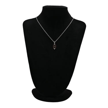 エルメス HERMES ミニマイヨン PM ペンダント H100053FPA8 ニュールージュアッシュ メタル エナメル ネックレス シルバー金具 ボルドー シェーヌダンクル 新品 未使用