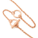 エルメス HERMES ミニマイヨン PM ペンダント H100053FO17 ヴェールフィズ GP エナメル ネックレス ローズゴールド金具 PG金具 シェーヌダンクルモチーフ 新品 未使用