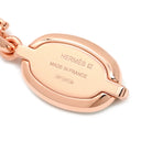 エルメス HERMES ミニマイヨン PM ペンダント H100053FO17 ヴェールフィズ GP エナメル ネックレス ローズゴールド金具 PG金具 シェーヌダンクルモチーフ 新品 未使用