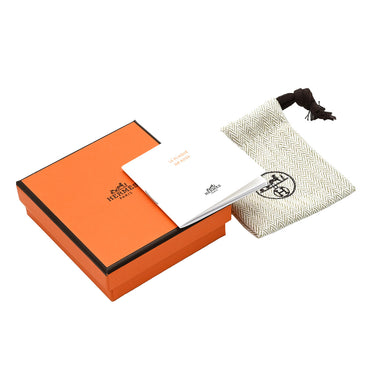 エルメス HERMES ミニマイヨン H100052FO17 ヴェールフィズ×ローズゴールド GP エナメル ピアス ピンクゴールド シェーヌダンクル ライトグリーン 新品 未使用
