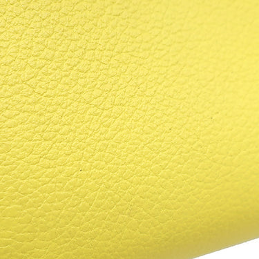 エルメス HERMES コンスタンス ロング トゥー ゴー ライム エバーカラー 長財布 ゴールド金具 黄色 二つ折り財布