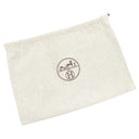 エルメス HERMES ゲタ マッシュルーム シェーブル ショルダーバッグ ゴールド金具 白 オフホワイト H金具