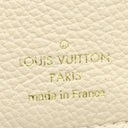 ルイヴィトン LOUIS VUITTON ポルトフォイユ メティス コンパクト M81071 クレーム モノグラムアンプラント 三つ折り財布 ゴールド金具 白